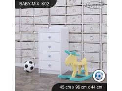 KOMODA BABY MIX K02 WHITE