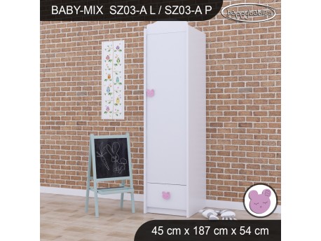 SZAFA BABY MIX SZ03-A WHITE