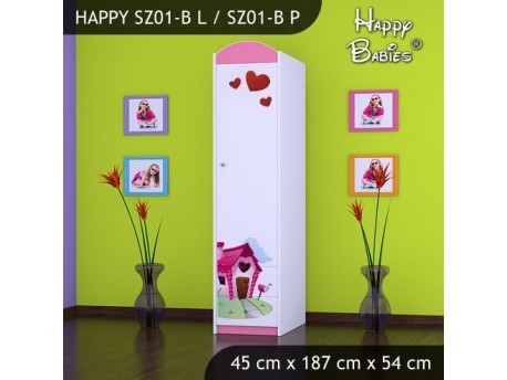 SZAFA HAPPY SZ01-B ZACZAROWANY DOMEK