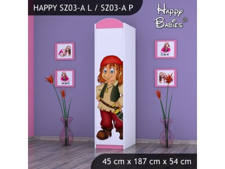 SZAFA HAPPY SZ03-A PIRAT