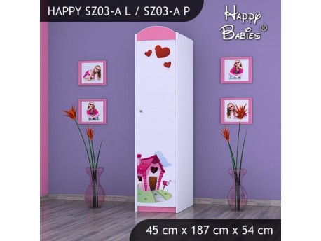 SZAFA HAPPY SZ03-A ZACZAROWANY DOMEK