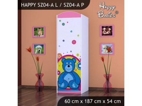 SZAFA HAPPY SZ04-A WESOŁY MIŚ