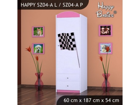 SZAFA HAPPY SZ04-A AUTO Z FLAGĄ