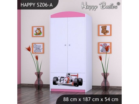 SZAFA HAPPY SZ06-A WYŚCIGÓWKA