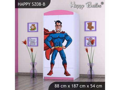 SZAFA HAPPY SZ08-B SUPERMAN